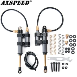 AXSPEED 2PCS Piggyback ammortizzatore a molla interna per Axial SCX10 Wraith D90 TRX4 1/10 RC Crawler Car Parts