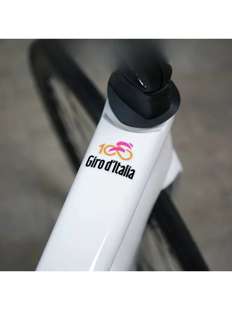 AliExpress NONE "2PCS/SET Giro d’Italia 105 Logo Vinyl Stickers - Pink/Orange/Black/White DIY Decal for Bicycle Car Laptop"