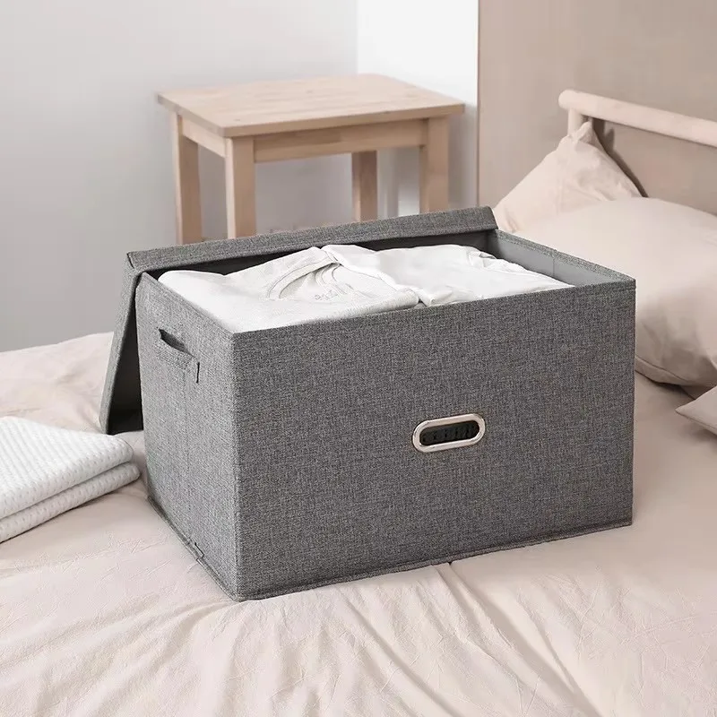 Storage Box Foldable Fabric Garment Pants Underwear Socks Storage Box Toy Storage Box Washable Office Clutter Storage