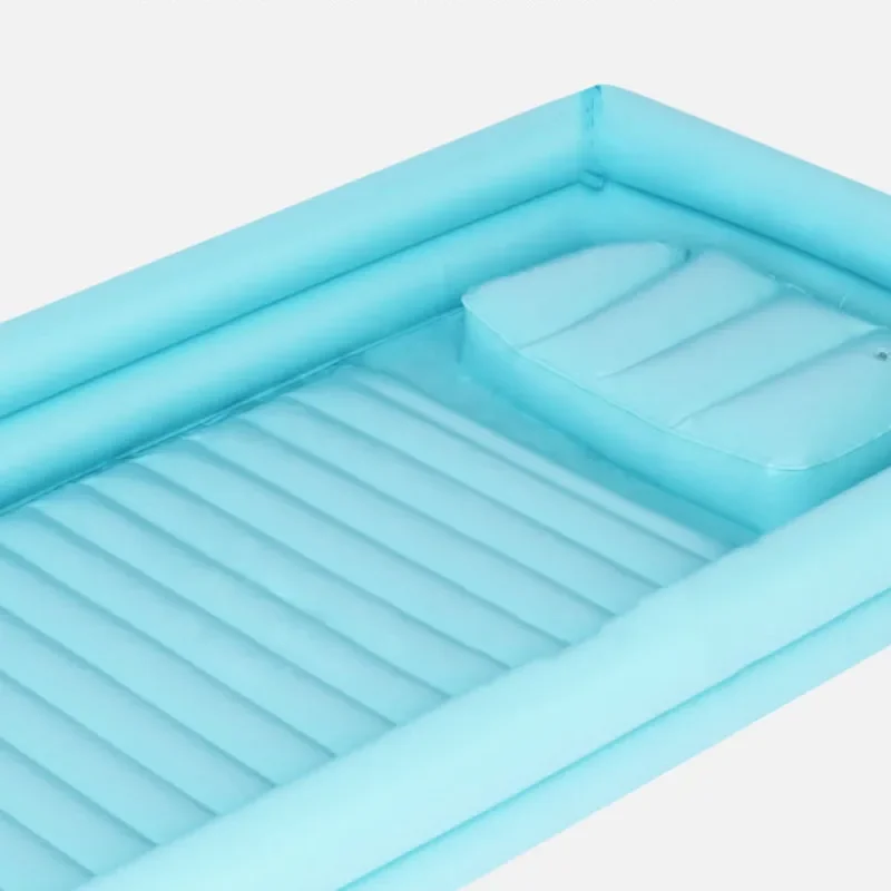 Inflatable Bed Bath Tub Comfortable Electric Shower Quick Drainage Large Capacity Water Bag Durable Eco-Friendly Design