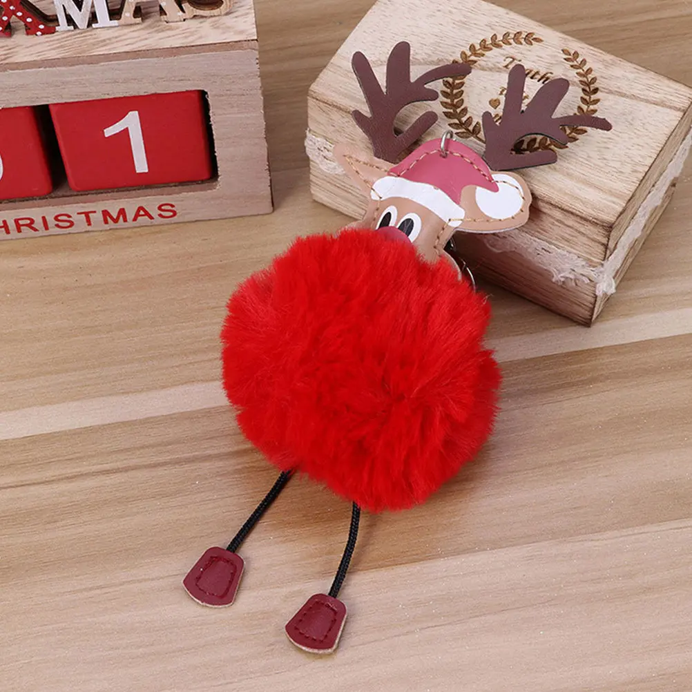 

Набор из 8 металлических брелоков-шариков с подвесками в виде мультяшных лосей, кольца для ключей, подвески для сумок, рождественские украшения, аксессуары для подарочных пакетов