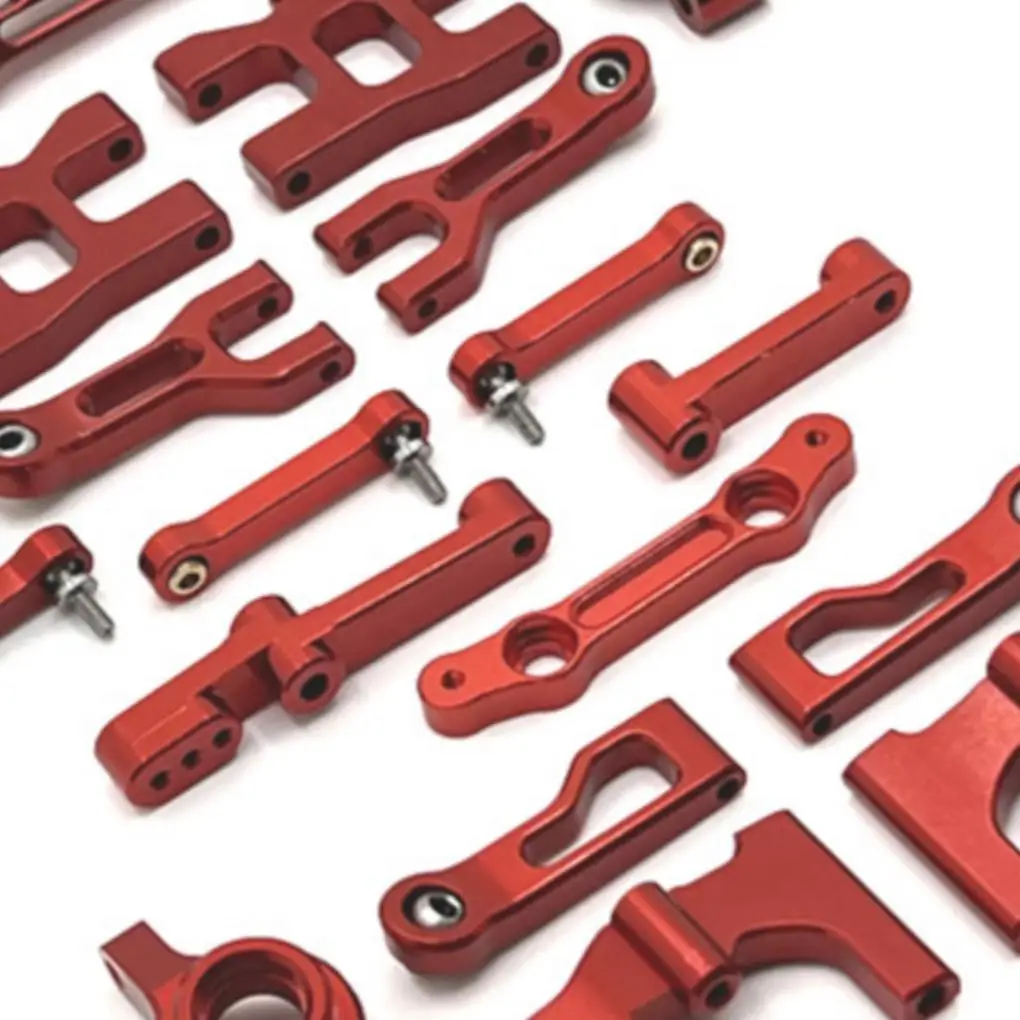 1/16 سبائك الألومنيوم تصلب المعادن ترقية طقم قطع غيار معدنية ل MN MN38 RC جزء السيارة RC اكسسوارات السيارات استبدال أجزاء