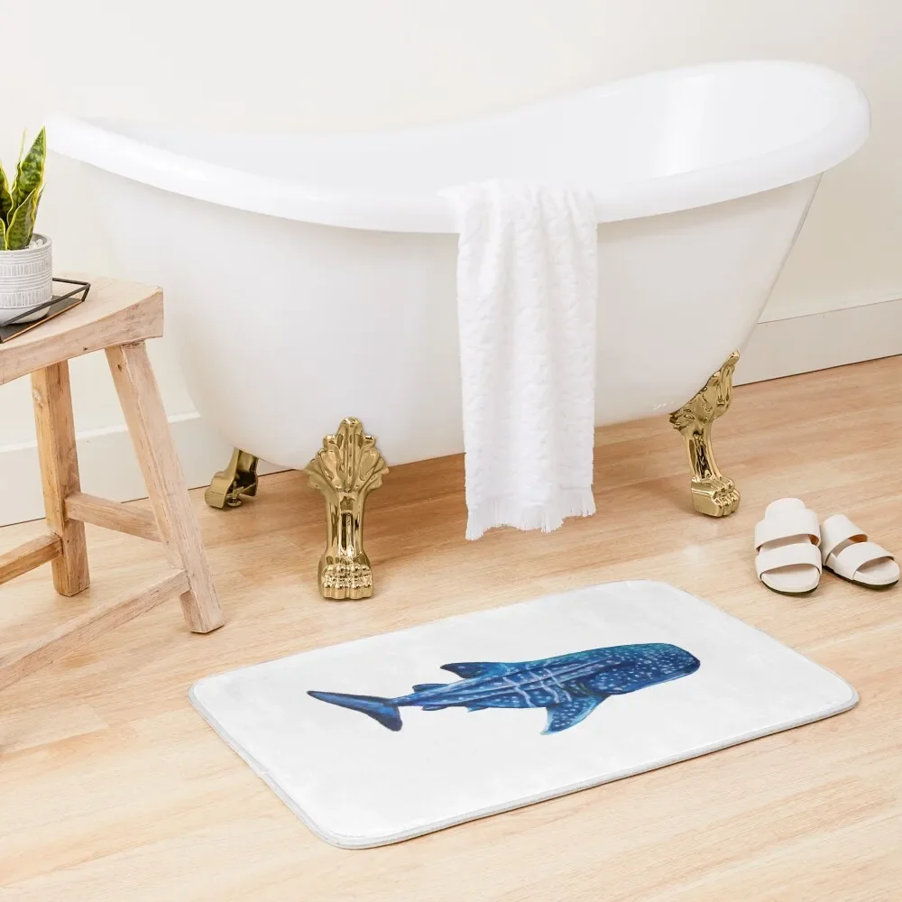 

Whale Shark Bath Mat Waterproof Bathroom Rugs Bathroom Items Room Carpet Bathroom And Shower Products Mat