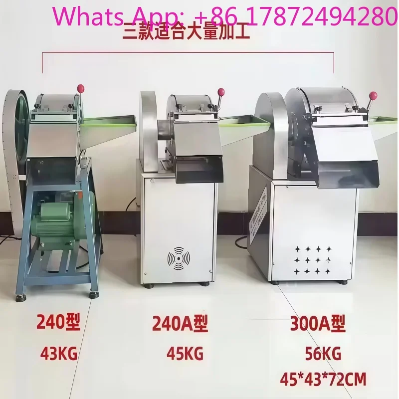 Commercial Food Processor 4 in 1 Multifunctional Electric Vegetable Dicer Slicer Shredder Auto Slicer Machine