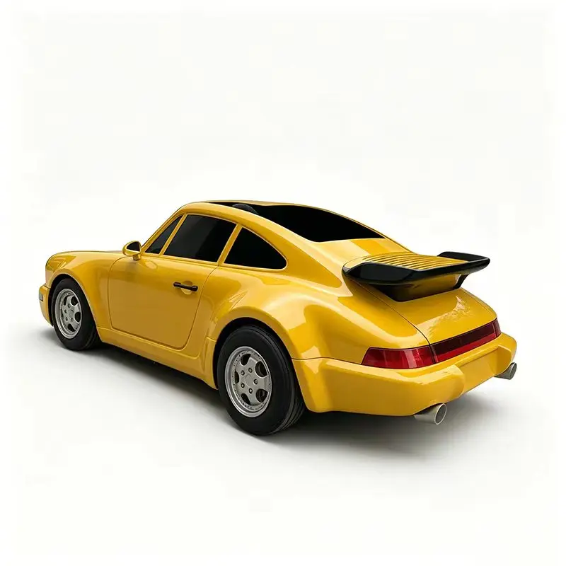 New Mango Yellow Retro Electric Drift Go Kart, Lithium Battery Single/Double Seat, Amusement Park Entertainment Ride
