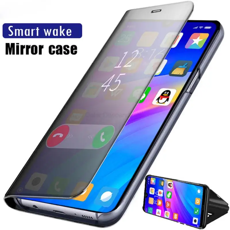 Smart Mirror Magnetic Flip Case For Samsung Galaxy S23 Ultra Sumsung S22 Plus S 23 22 5G S23Ultra Stand Shockproof Cover Fundas