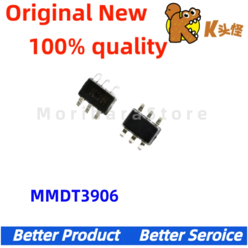 10 قطعة/جديد الأصلي MMDT3906 SOT363-6 K3N