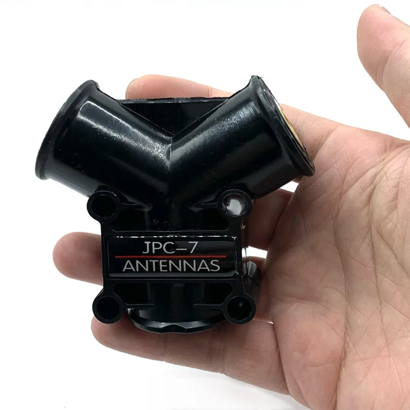 ELECT-New Positive V-Shaped Antenna Base For JPC-7 M10 5.58M Rods Antenna M10 Aluminum Base V-Mount For PAC12/JPC12 Antennas