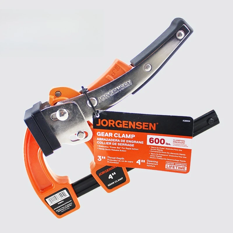 

Ratchet Quick Woodworking Clamp Aluminum Alloy Heavy Duty F Pony Clamp