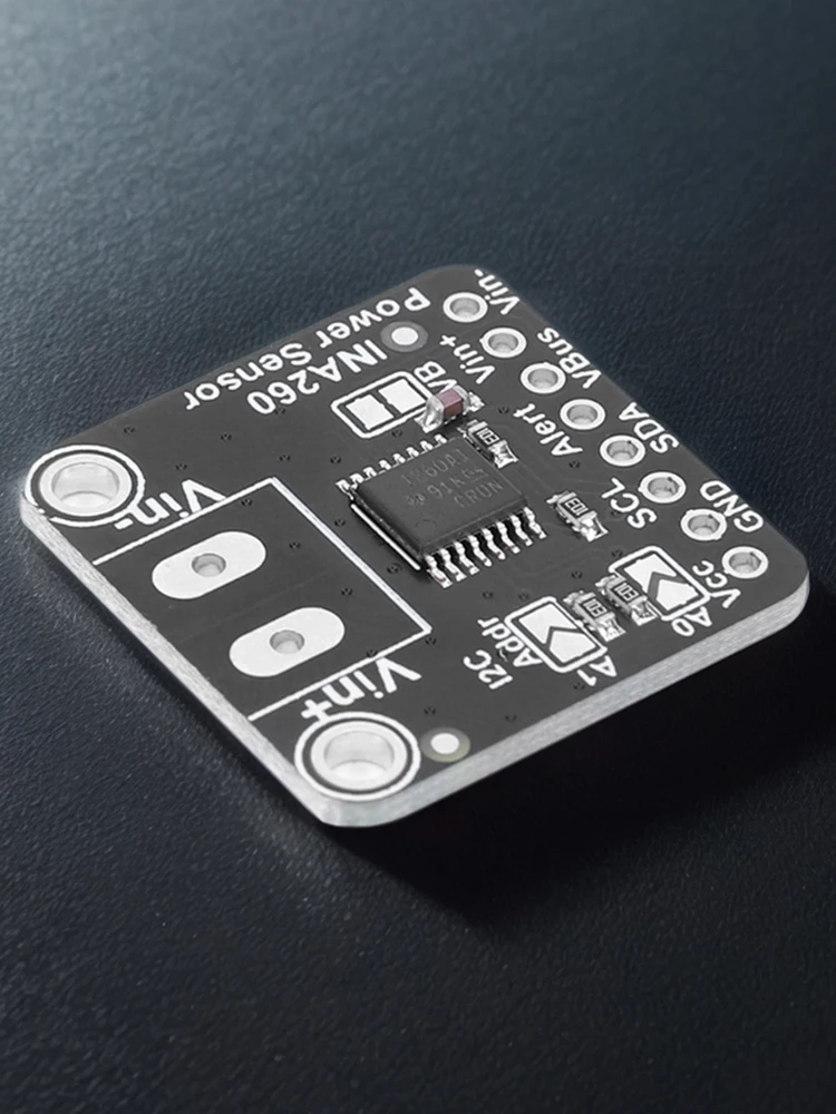 

INA260 Датчик мощности тока высокого или низкого напряжения Интерфейс I2C Датчик мощности тока Портативный модуль Низкая мощность постоянного тока 3,3 В-5 В