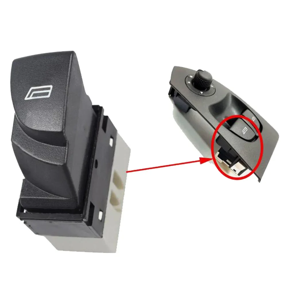 Left Front Master Window Switch for Fiat For Ducato II Boxer 2002-2006 Compatible Replacement with OEM Reference Numbers