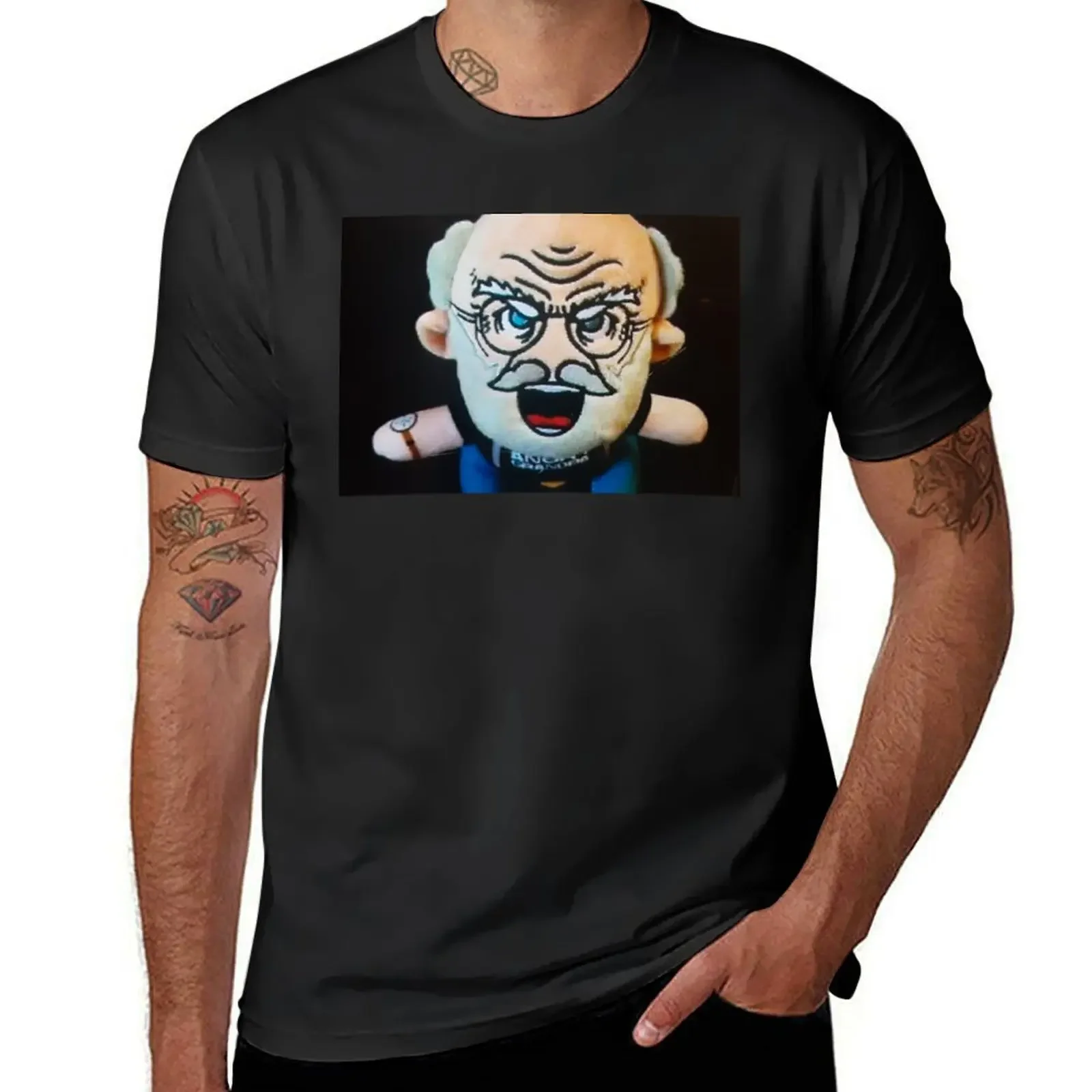 

Angry grandpa plush doll merch T-Shirt basketball graphic tees anime t shirts graphic t shirt vintage funny t shirts for men