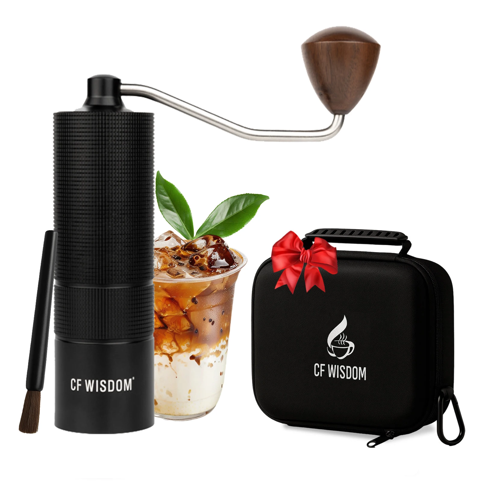 

Coffee Grinder Coffee Bean Grinder Manual Coffee Grinder Portable Coffee Grinder Hand Crank Burr Mill Birthday Valentine Gift