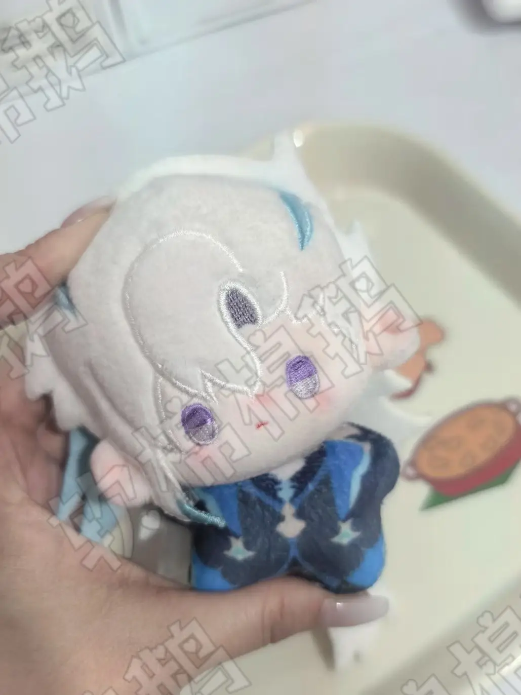 

Game Genshin Impact Neuvillette Cute Dango Mini Plush Stuffed Dolls 10CM Plushie Toys Cartoon Pillow Cosplay Birthday Xmas Gift