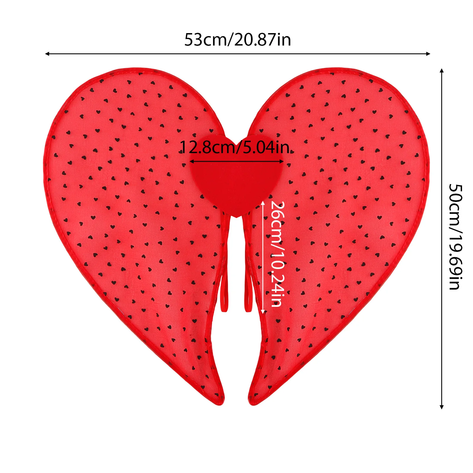 Skrzydła miłości na Walentynki Cosplay Rekwizyty do odgrywania ról dla dzieci Kostium na festiwal Kostium do odgrywania ról