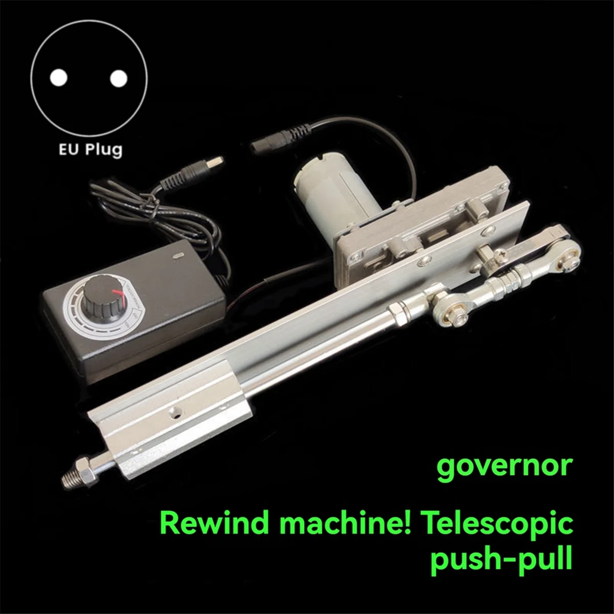 

A002 Telescopic Linear Actuators Reciprocating Telescopic Motor DC 12V Reciprocating Linear Actuator EU Plug D