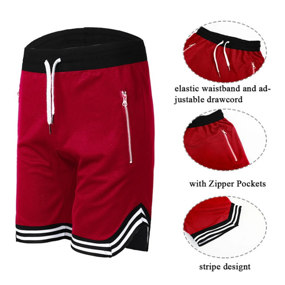Basketball Shorts Für Männer Lose Sport Shorts American Ball Hosen Schnell Trocknend Mesh Sport Fünf-punkt Hosen Sommer Streetwear – Detail 10