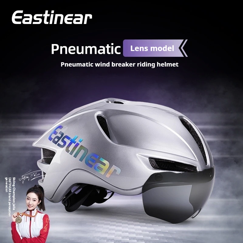 

Eastinear New Aero Road Bicycle Helmet bicycle helmet Ultralight adult Bike Cycling Goggle bicycle helmet with led Men women