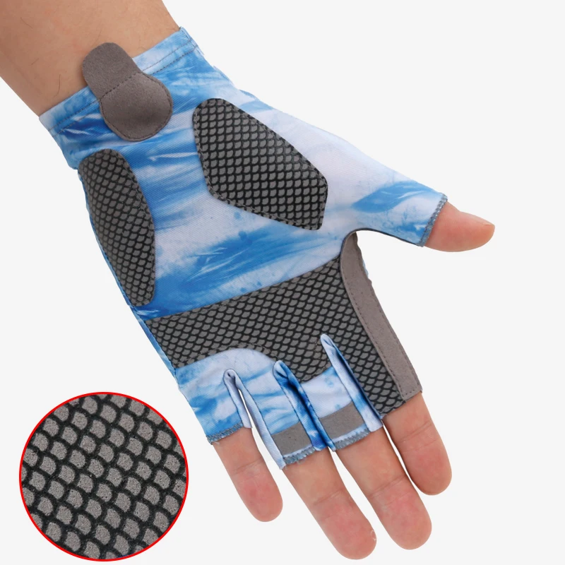 Fishing Gloves Half Finger Anti-slip Quick-drying Sun Protection Breathable Profession Summer Outdoor Fishing