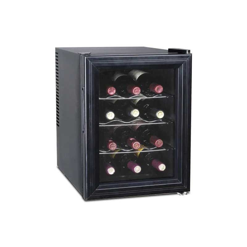 Small wine refrigerator 12 bottles mini red wine storage wine cellar bar cabinet