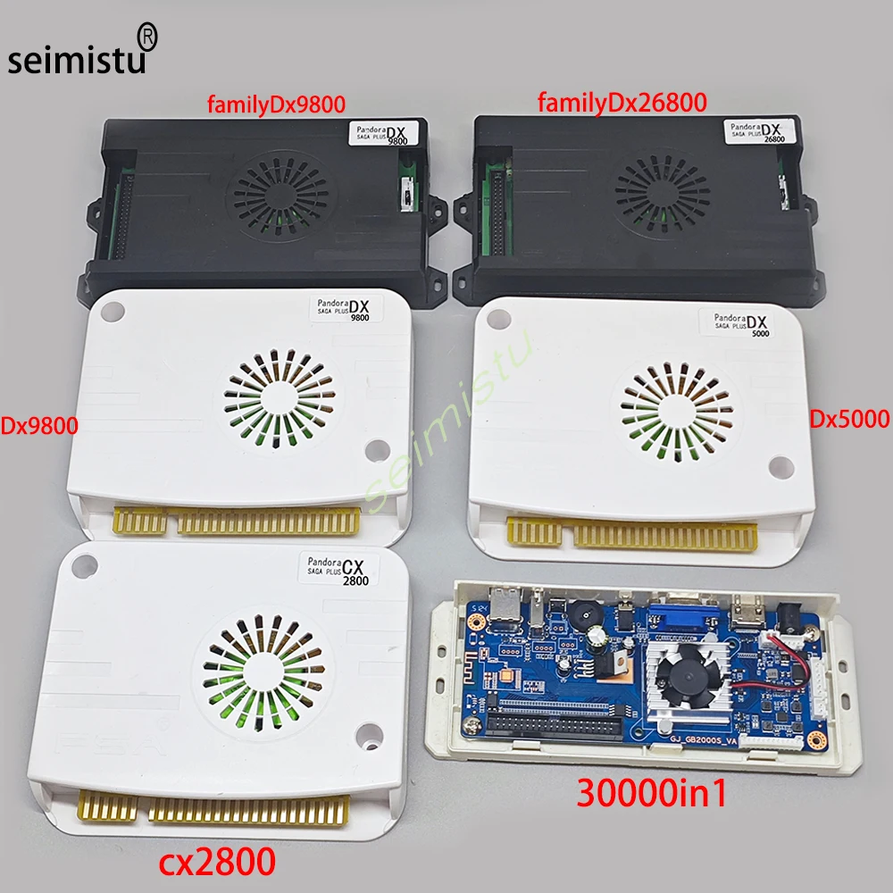 Arcade Pandora Saga Box DX 9800/30000-in-1 Mainboard Cartridge Arcade PCB Neo Geo Jamma Machine Cabinet Compatible with HDMI
