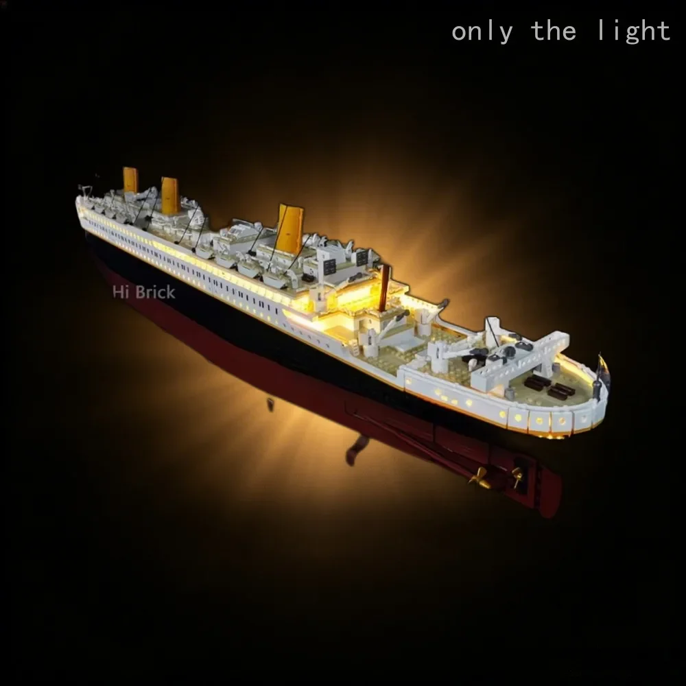 Remote Control LED Light Set For  Creator 10294 Ship Building Blocks NOT Include The Model Bricks.(only the light)