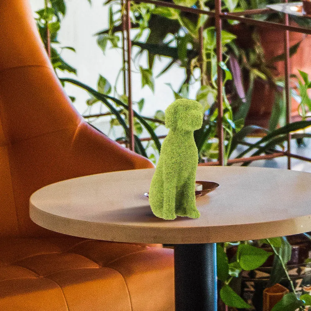 

2pcs Artificial Small Animal Statue For Outdoor Garden Lawn Balcony Decoration Simulation Flocking Garden Ornament