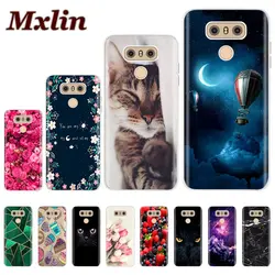 For LG G6 Phone Case Silicone Cute Cartoon Clear TPU Back Cover For LG G6 G 6 G600 H870 H871 H872 H873 G6+ G6Plus Protector Case