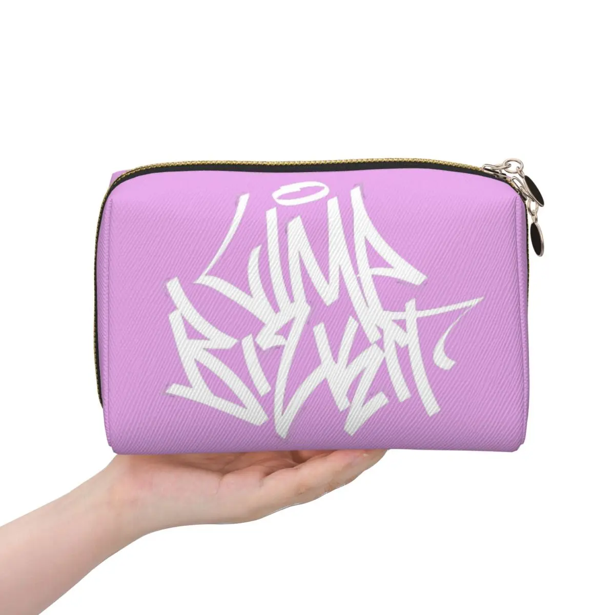 

Limp Bizkit Women Cosmetic Bag Travel Makeup Organizer Pouch Toiletry Storage Dopp Kit Case