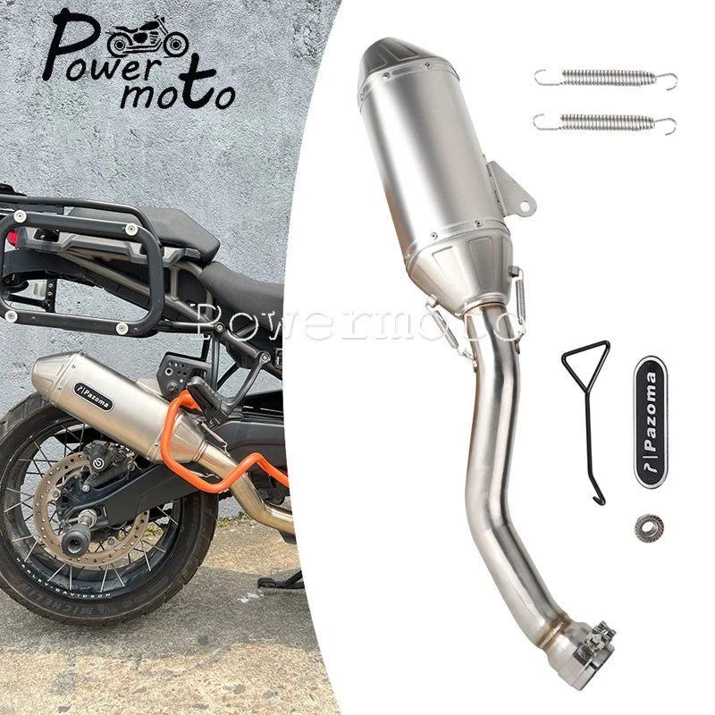 Motorcycle Steel Silencer Exhaust Muffler System Slip-On Pipe For Harley Pan America RA 1250 CVO RA1250S RA1250SE 2021-2024