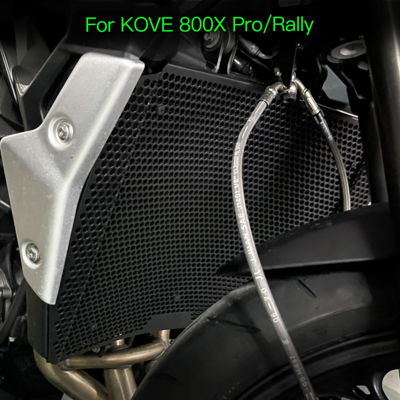 Motorcycle Radiator Grille Guard Cover Protector Radiator Guard Aluminium Compatible with Colove KOVE 800X Pro 800X Rally 2024+