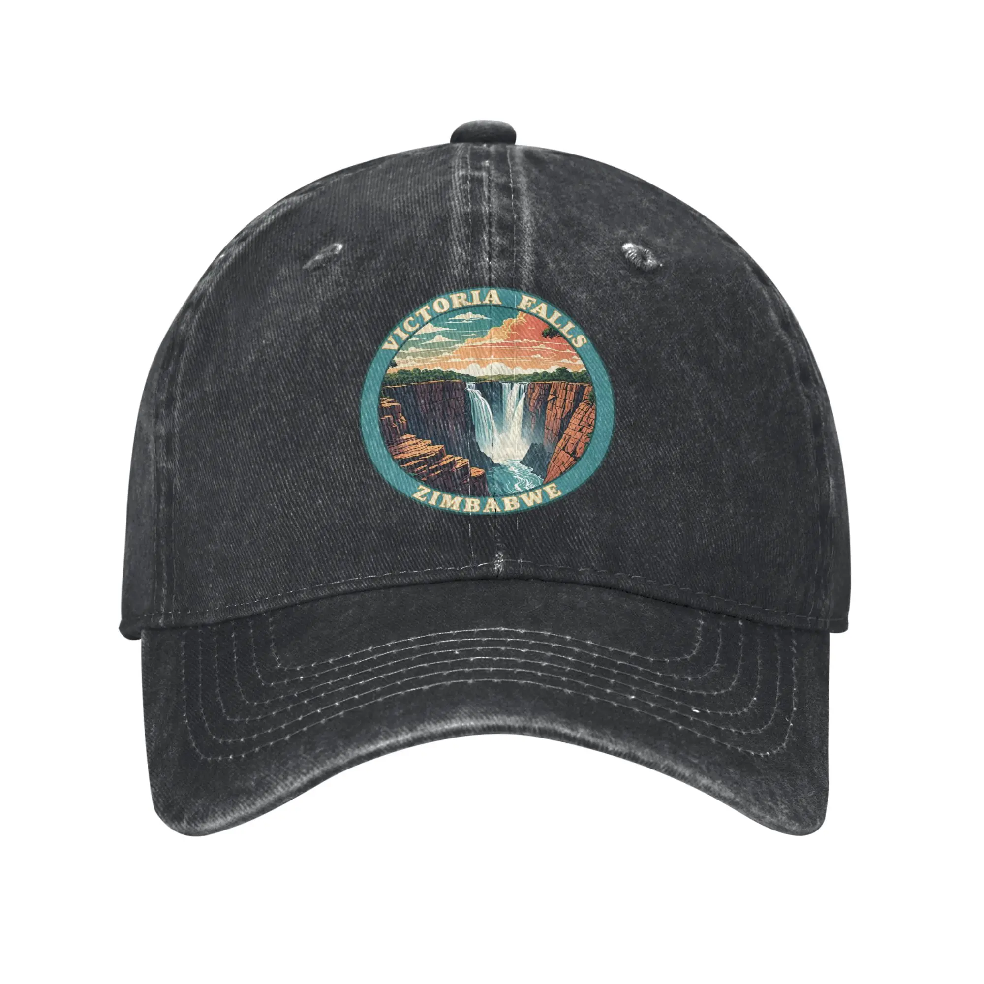 Victoria Falls Zimbabwe Fashion Baseball Cap  Summer Sun Cap  Parade Sun Cap