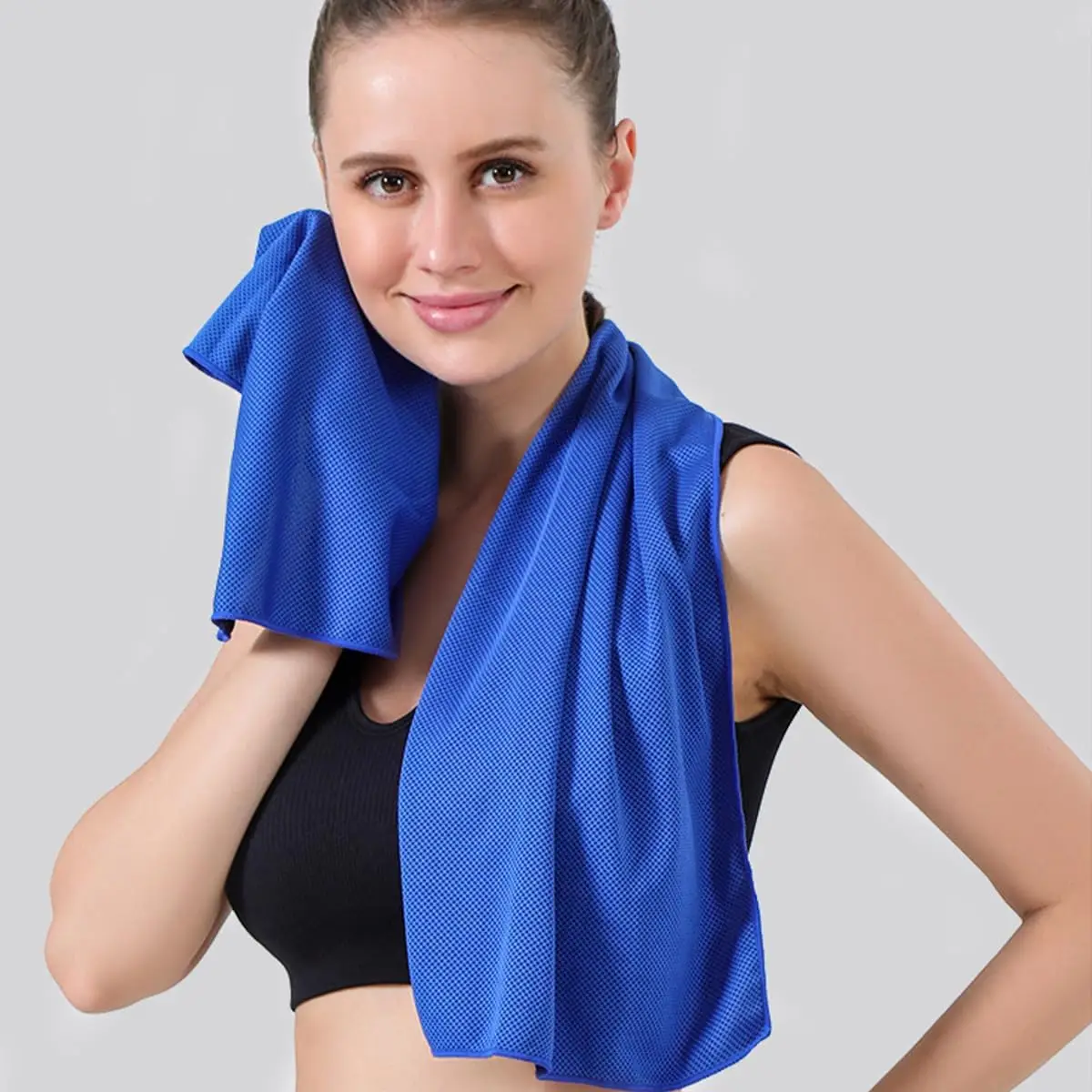 Summer sports running fitness use ultra-fine fiber towels, soft and breathable cool towels, ice sensation cooling towels, portab - view 3