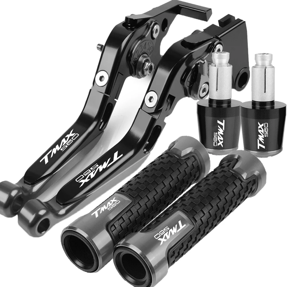 For YAMAHA TMAX560 TMAX 560 ABS 2024 2023 2022 2020 2021 Motorcycle Brake Clutch Levers Handlebar Hand Grip Ends T-MAX 560 parts