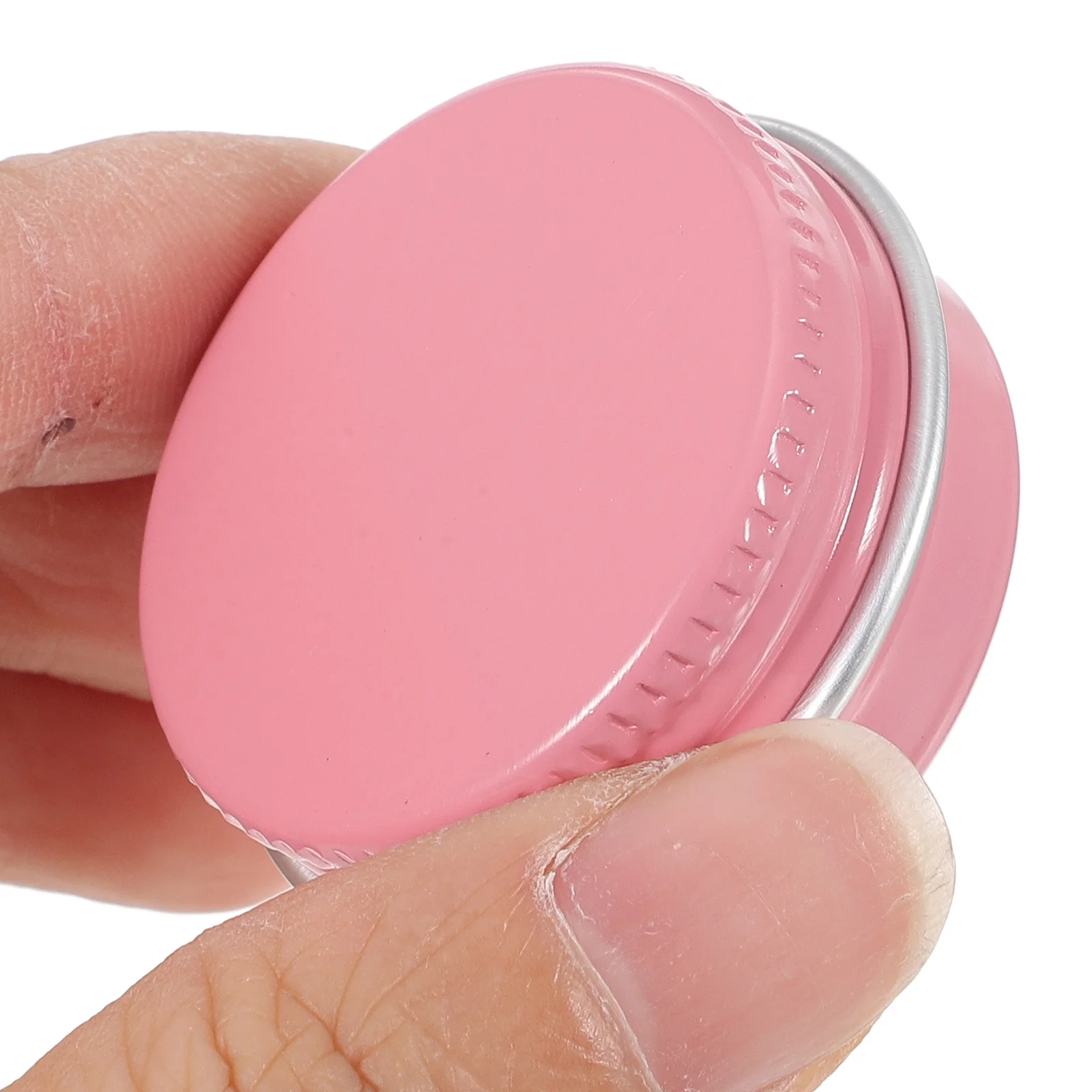 

8pcs Aluminum Jars Waterproof Lip Balm Containers Round Empty Cream Tins Leakproof Metal Boxes For Candies Pills