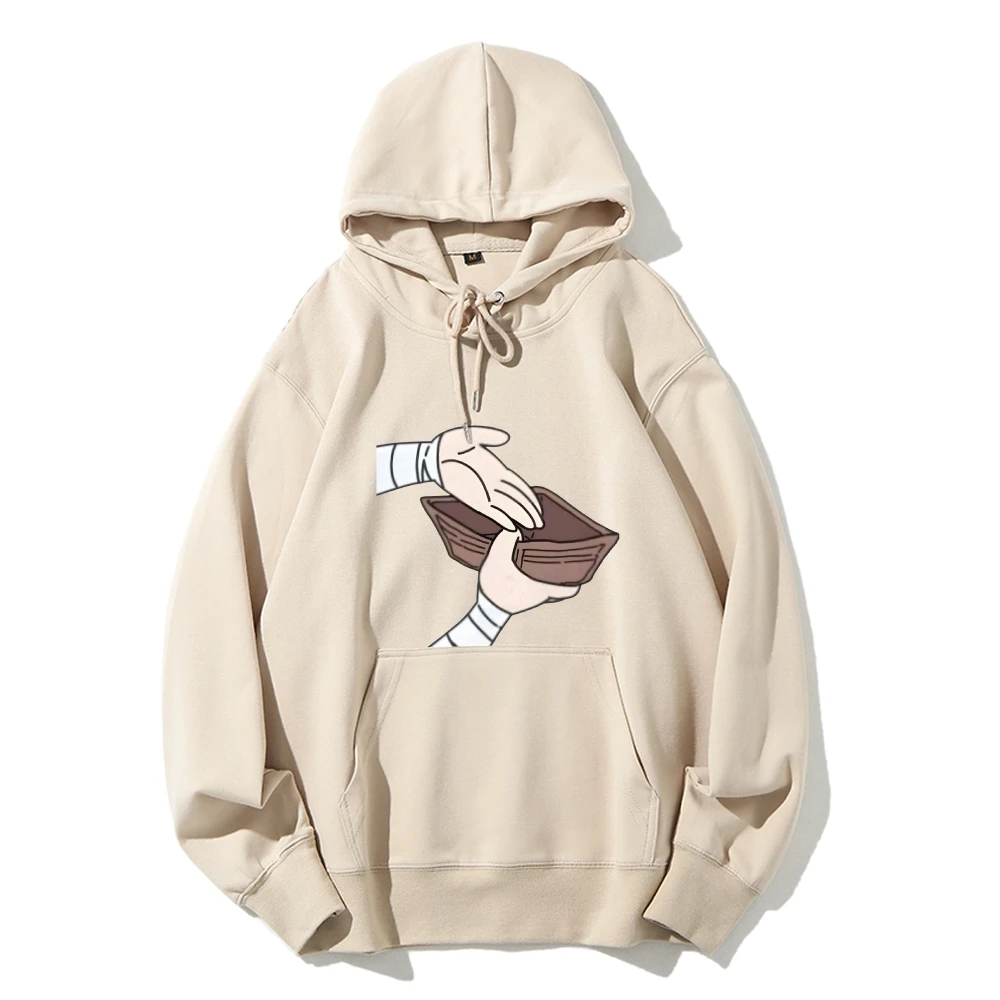 جرافيك هوديس محفظة هوديس قسط القطن جودة عالية المتضخم هوديس ملون بسيط اليد الفن شيك Y2K نمط الملابس #3