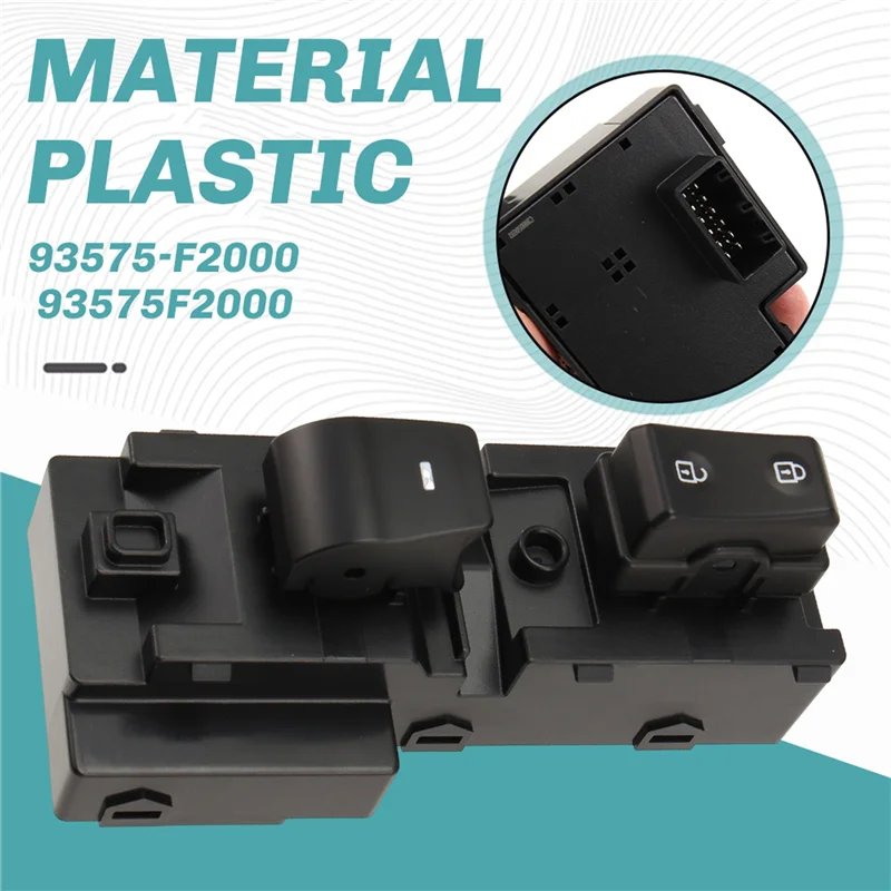 【NECESSITÀ】93575-F2000 93575F2000 Interruttore di controllo principale finestra Interruttore di controllo principale alzacristallo elettrico