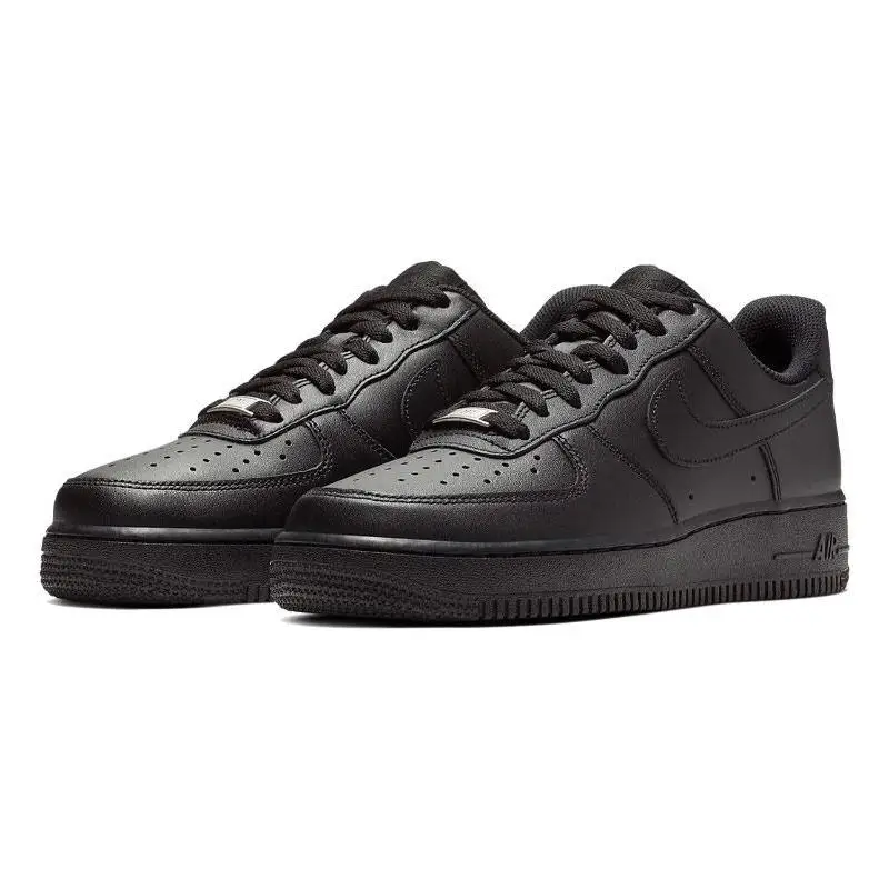 Черные женские кроссовки Nike Air Force 1 Low '07 315115 -038