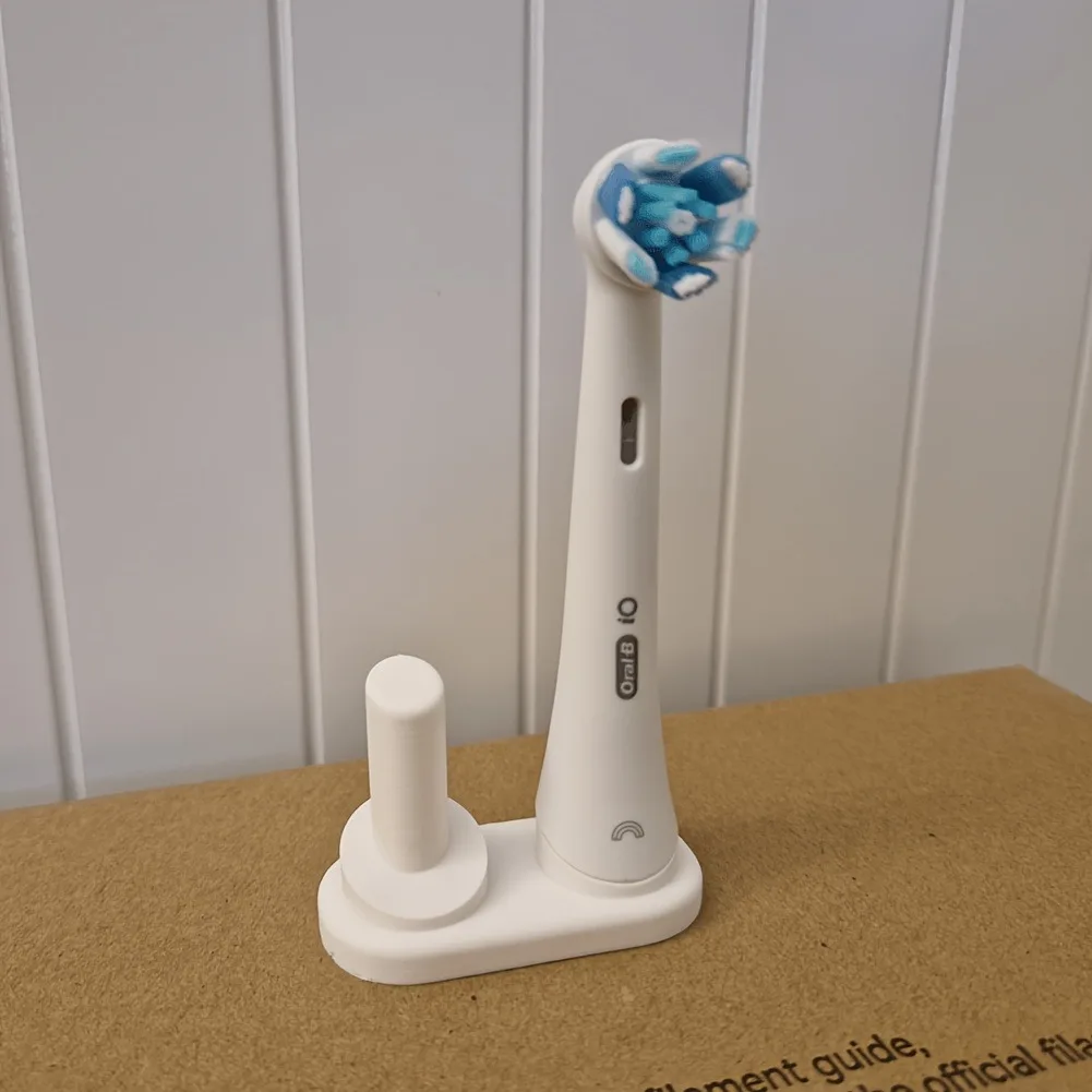 Oral-B IO Zahnbürstenhalter, Oral-B IO Zahnbürstenständer, Doppelschlitz-Zahnbürstenkopfhalter, Langlebiges Badezimmer-Aufbewahrungszubehör
