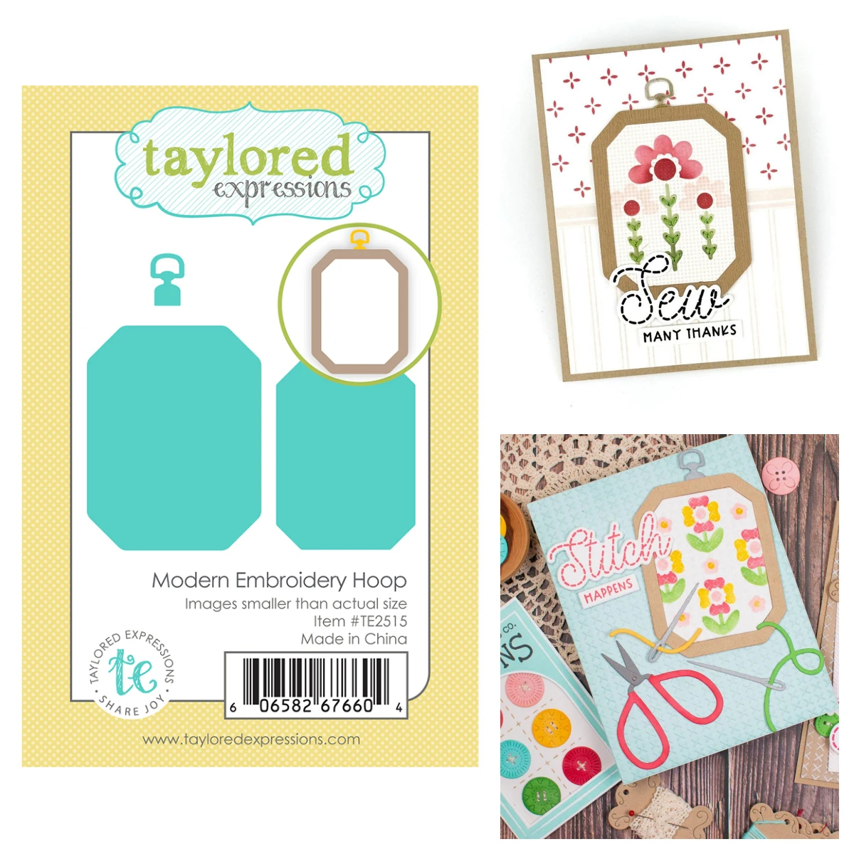 

Taylored "Modern Embroidery Hoop Die Set Metal Cutting Dies Stamps Stencils for DIY Handmade Scrapbook Card Diary April 2026 New