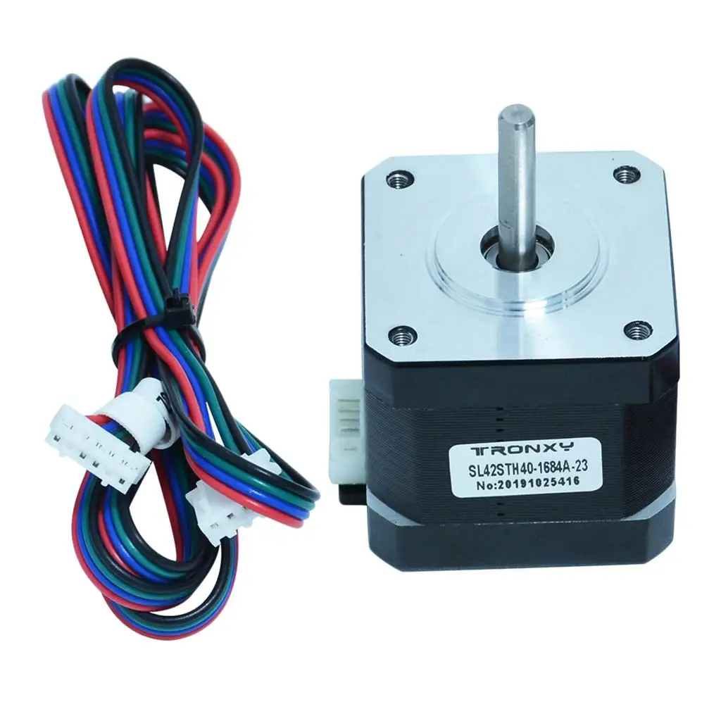 Black Metal Stepper Motor Constant Current Drive Two-phase 4-wire for Manual Wire Bending Machine DIY