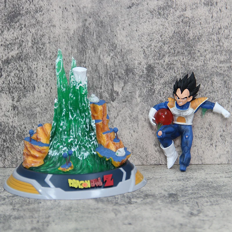 Dragon Ball Z Vegeta Super Saiyan 25 cm Action PVC Figure - Dive Escape Statue Collezione di modelli Decorazione Giocattolo Regalo per ragazzi