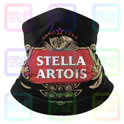 Stella Artois Beer Microfiber Neck Gaiter Bandana Scarf Unisex Fashion Uv Protective