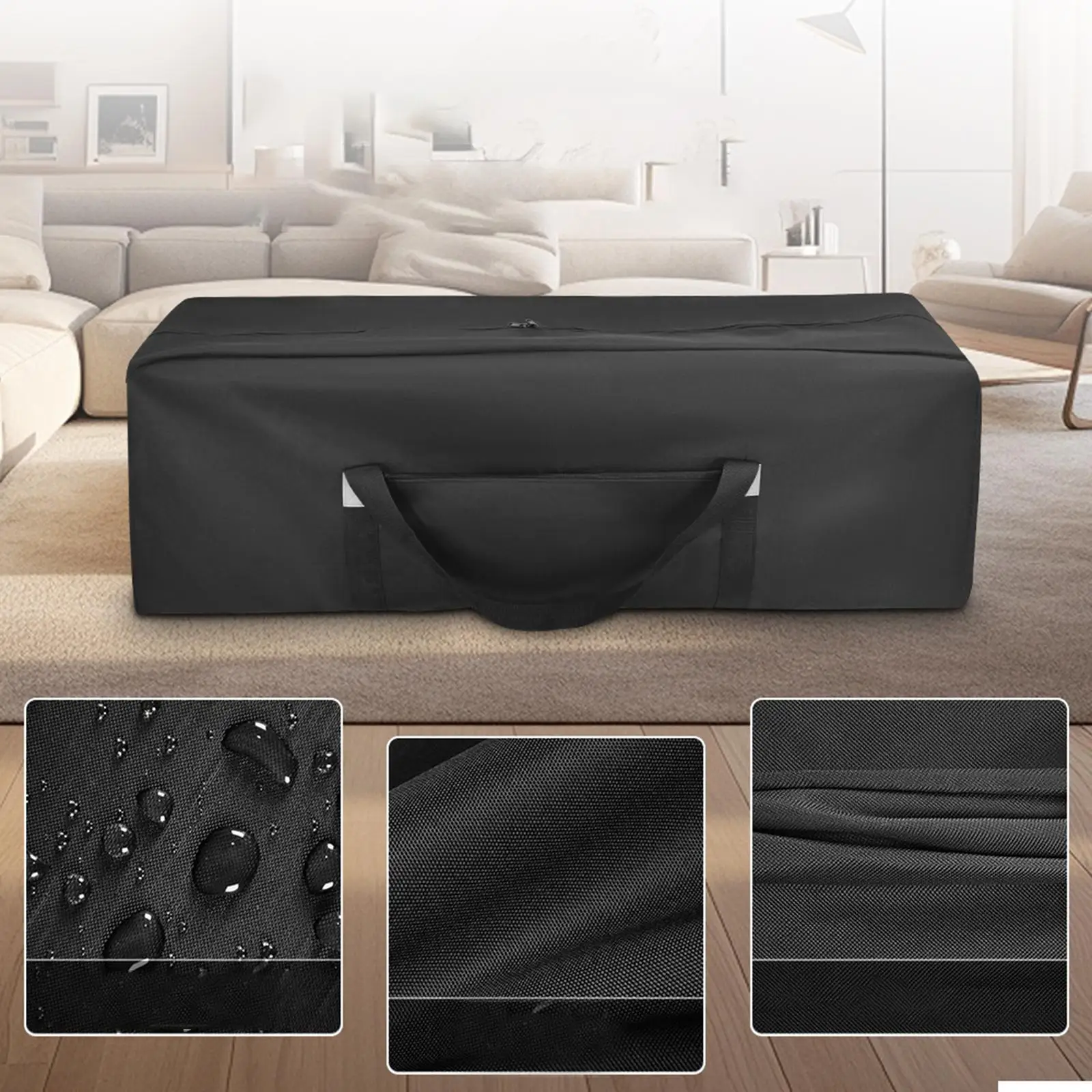 

Folding Electric Scooter Carrying Bag Organizer Waterproof Travel Carrier for E Scooter Riding Commuting Indoor Outdoor Garage