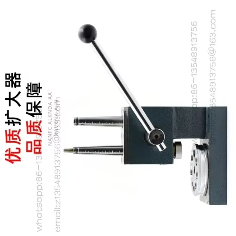 Adjustable Parallel Bar Ring Expander Heavy Duty Steel Jewelry Tool for Gold Silver Sizing Repair Professional Workshop Use