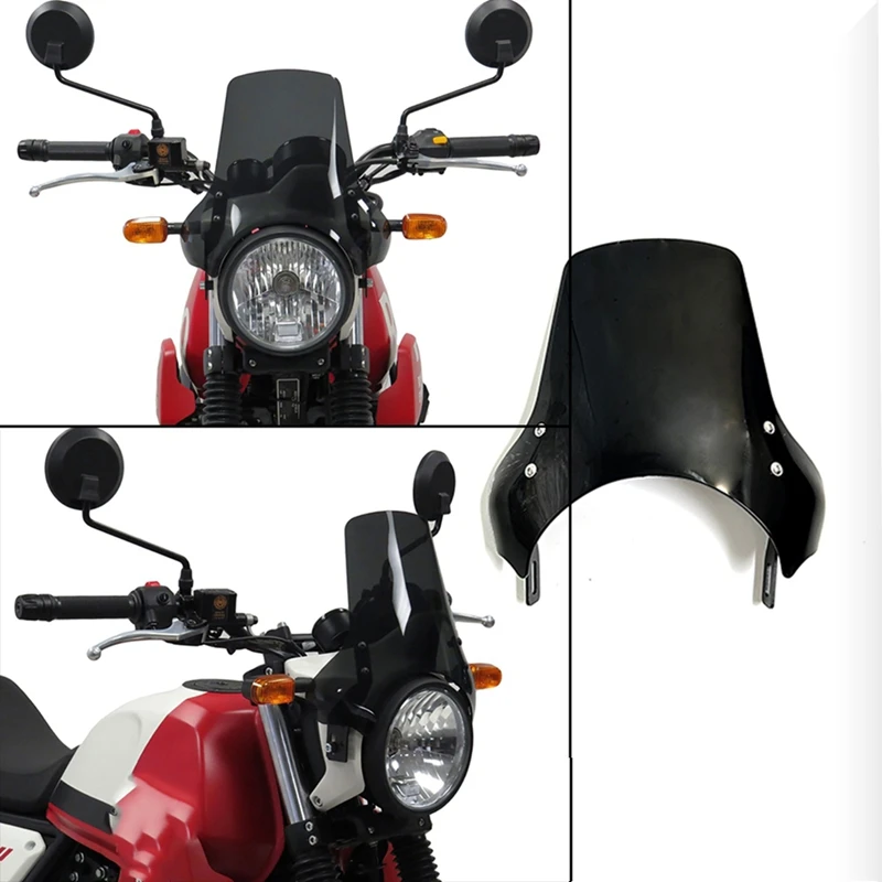 NCSMT For Himalayan Scram 411 2023 2024 Motorcycle Wind Deflectors, Windshield Windscreen Protector, Front Screen Guard
