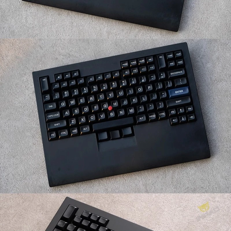 

TEX Shinobi Keyboard Wired Hot Swap Ergonomic Teclado Mecanico Office Gaming Mechanical Keyboards Kit Little Red Dot Teclado