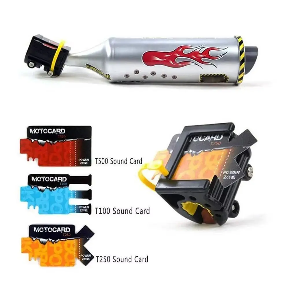 Sound Wild Bicycle Exhaust Pipe Motorcycle Effects Sound Simulator Bike Tools Turbine 6 Different Turbo Plastic