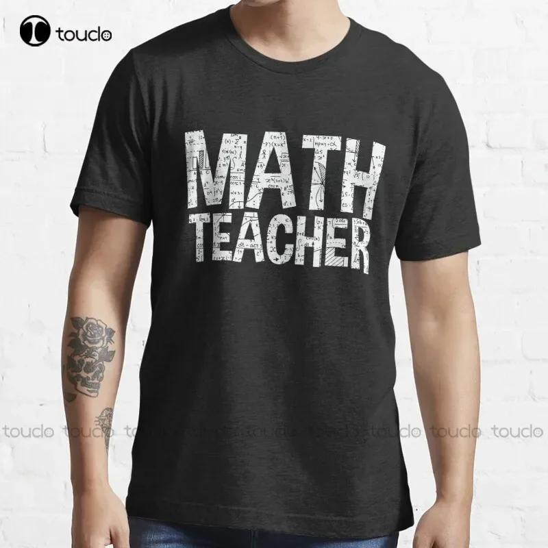 New Problem Solver Math Teacher 4 T-Shirt Mens Designer Shirts Cotton Tee S-6Xl