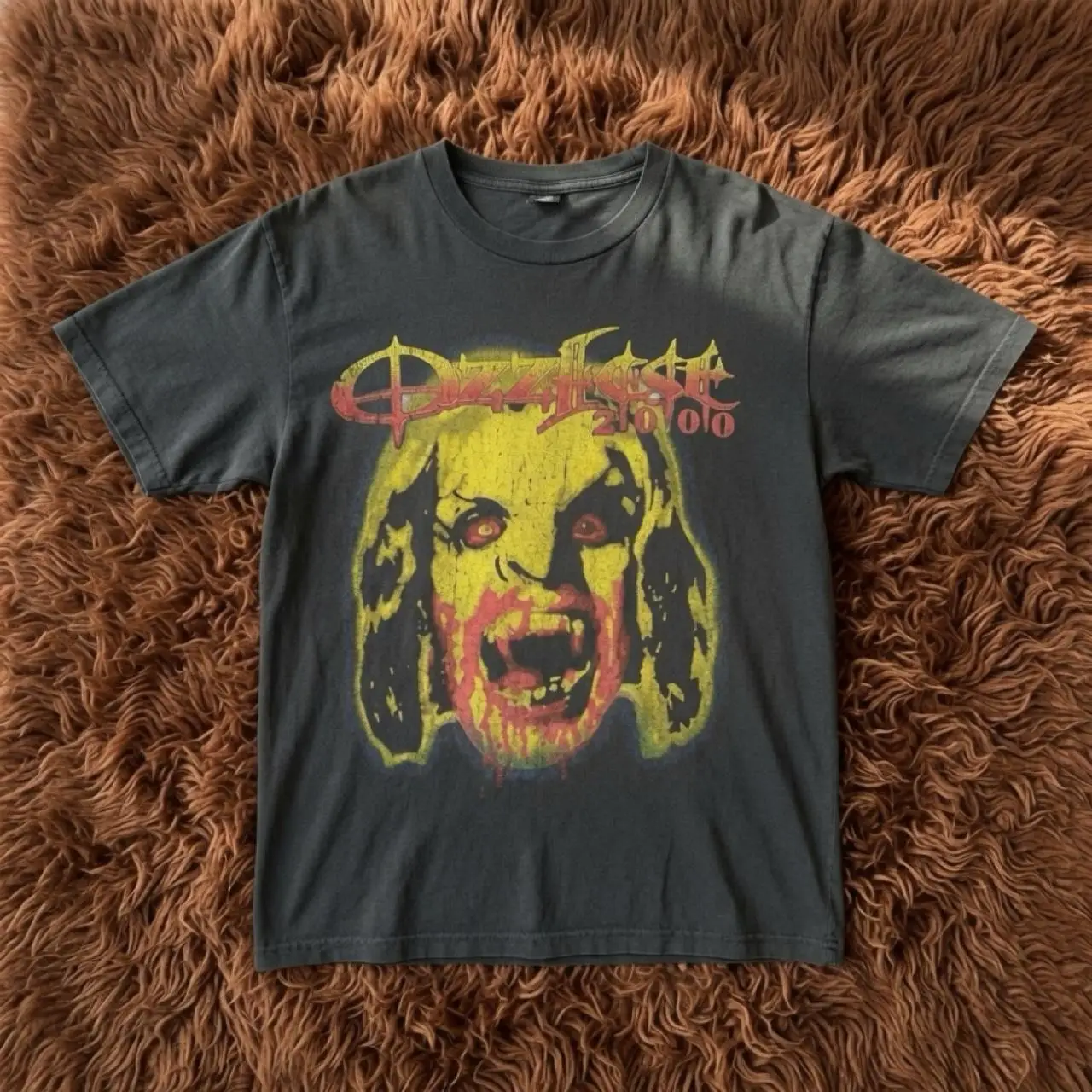 Camiseta de banda de metal negra, estilo rockero, novedad de verano 2026, camiseta vintage transpirable para mujer, ropa de calle, holgada, informal.